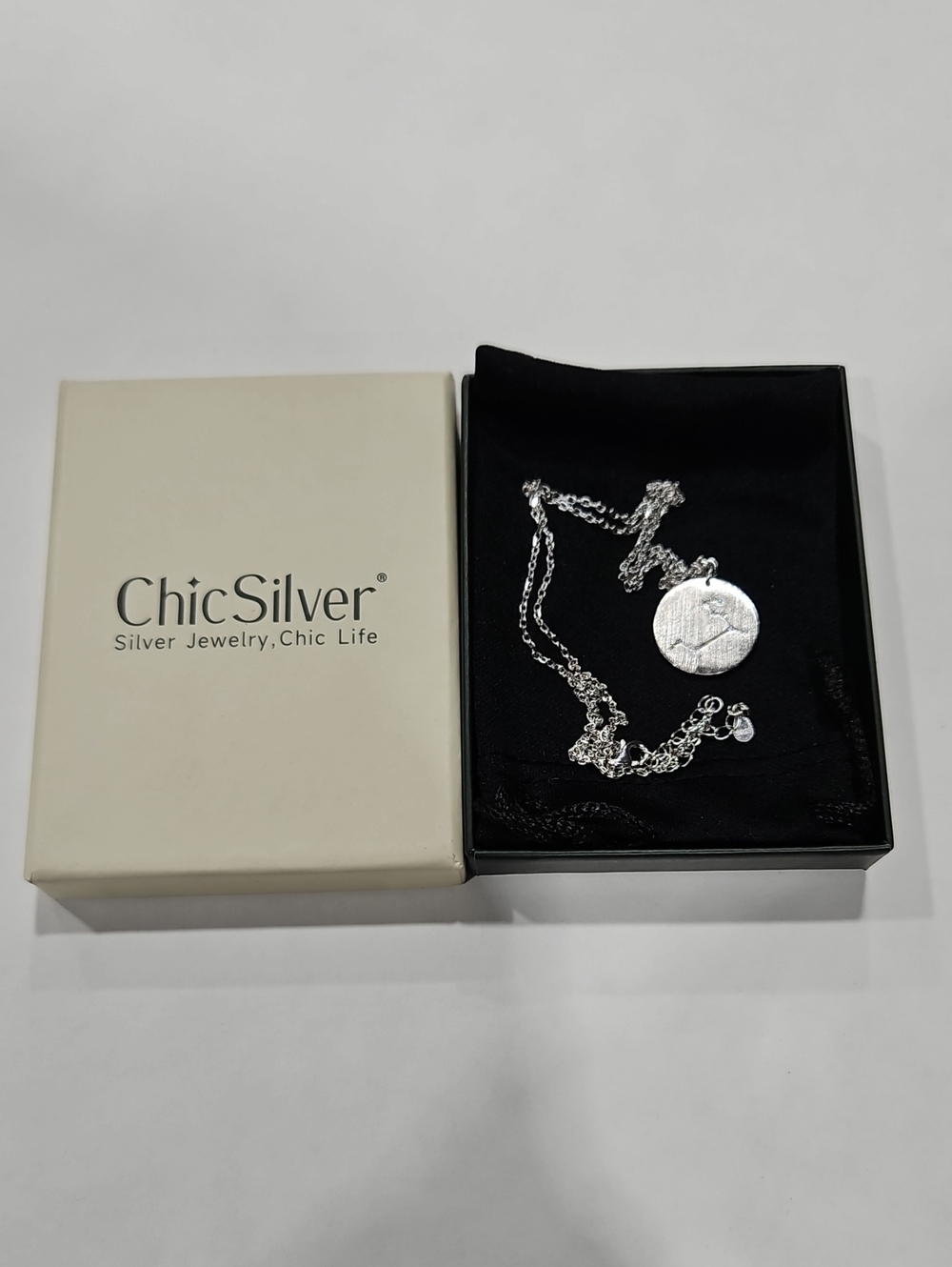 ChicSilver 925 Sterling Silver Leo Zodiac Sign Pendant Necklace